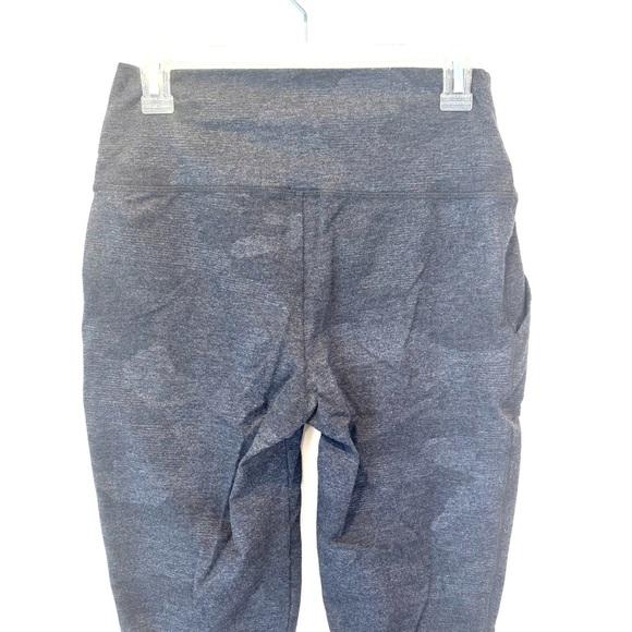 Aerie high Rise Leggings Camo Grey Black Pockets Athleisure Active Wear Workout - Picture 5 of 7